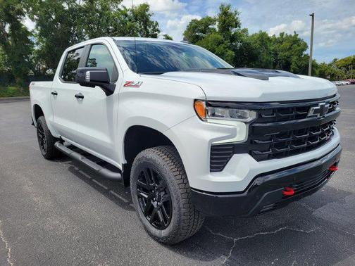 Summit White 2026 Chevrolet Silverado 1500 LT Trail Boss