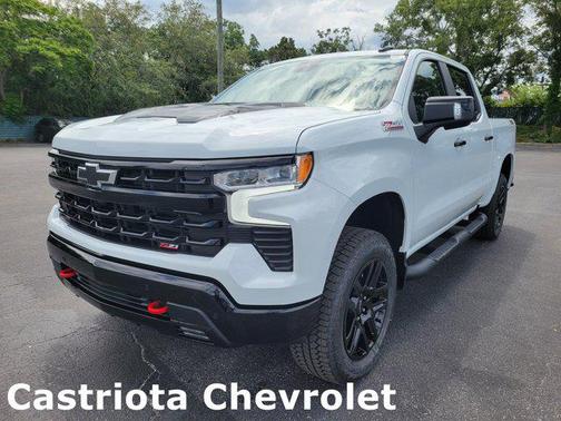 Summit White 2026 Chevrolet Silverado 1500 LT Trail Boss
