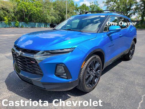 Bright Blue Metallic 2020 Chevrolet Blazer RS