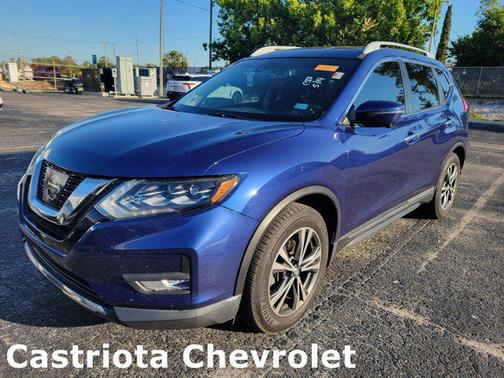 Caspian Blue 2017 Nissan Rogue SL