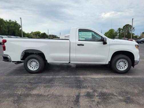 Summit White 2026 Chevrolet Silverado 1500 WT