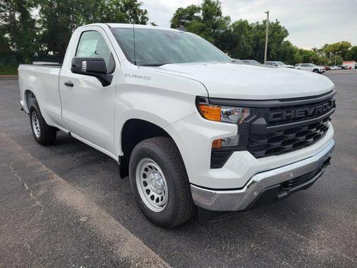 Summit White 2026 Chevrolet Silverado 1500 WT