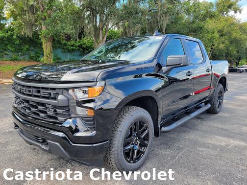 Black 2026 Chevrolet Silverado 1500 Custom