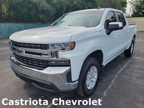 Summit White 2021 Chevrolet Silverado 1500 LT