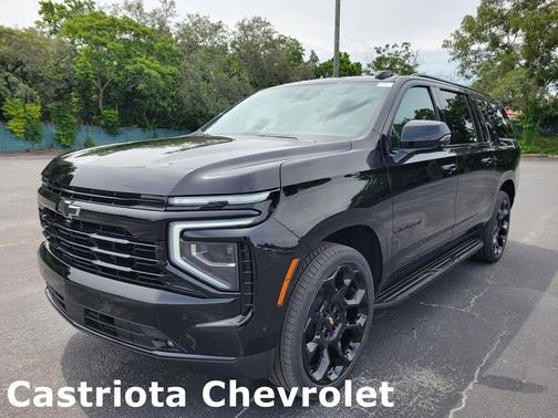 Black 2026 Chevrolet Suburban RST