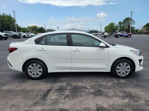Clear White 2023 Kia Rio S