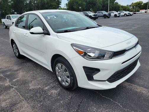 Clear White 2023 Kia Rio S