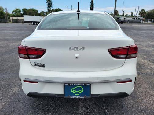 Clear White 2023 Kia Rio S