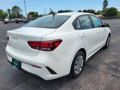 Clear White 2023 Kia Rio S