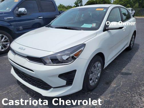 Clear White 2023 Kia Rio S