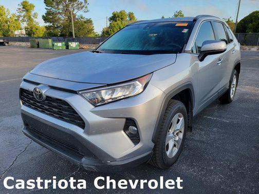 Silver Sky Metallic 2021 Toyota RAV4 XLE