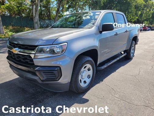 Satin Steel Metallic 2021 Chevrolet Colorado WT