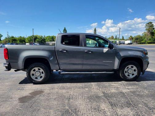 Satin Steel Metallic 2021 Chevrolet Colorado WT