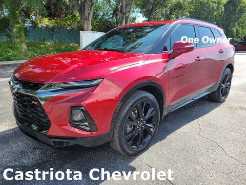 Cherry Red Tintcoat 2021 Chevrolet Blazer RS