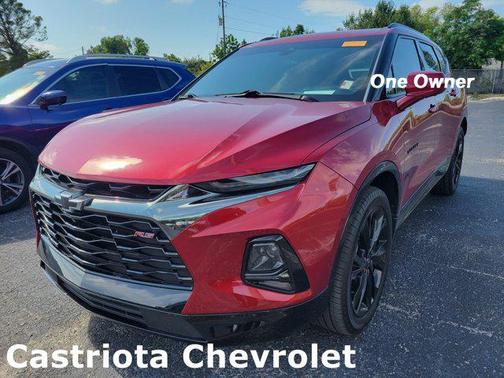 Cherry Red Tintcoat 2021 Chevrolet Blazer RS