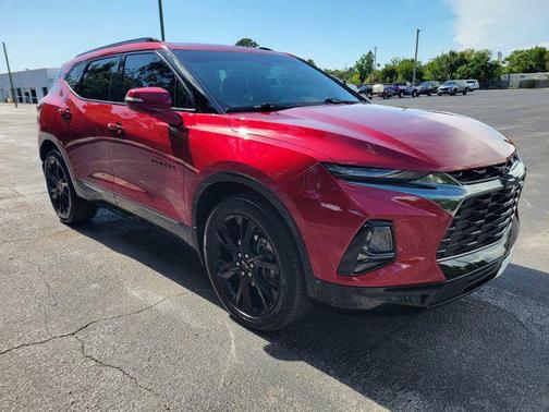 Cherry Red Tintcoat 2021 Chevrolet Blazer RS