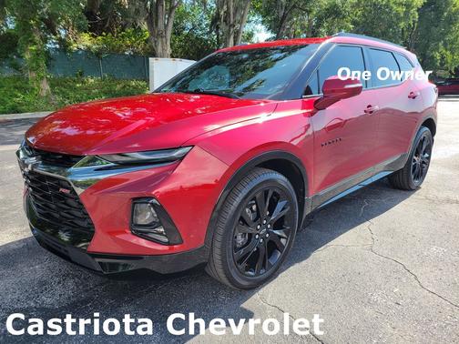 Cherry Red Tintcoat 2021 Chevrolet Blazer RS