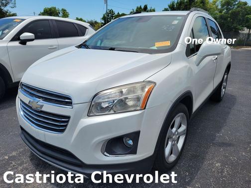White Pearl Tricoat 2015 Chevrolet Trax LTZ