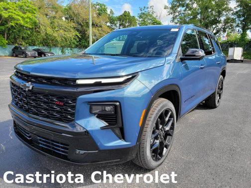 Lakeshore Blue Metallic 2026 Chevrolet Traverse RS