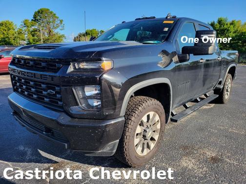 Mosaic Black Metallic 2021 Chevrolet Silverado 2500 Custom