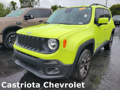 Hypergreen Clearcoat 2017 Jeep Renegade Latitude