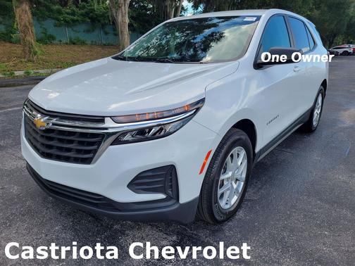 Summit White 2024 Chevrolet Equinox LS