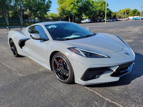 Sea Wolf Gray Tricoat 2024 Chevrolet Corvette Stingray w/3LT