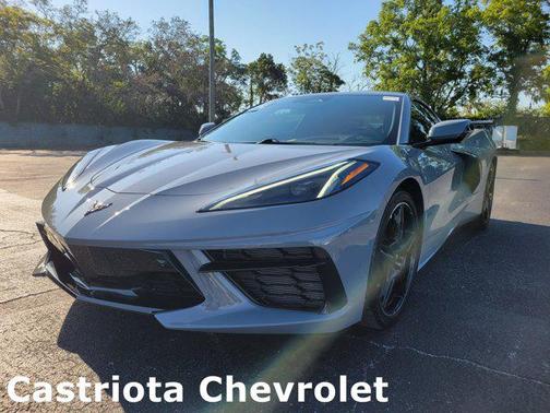 Sea Wolf Gray Tricoat 2024 Chevrolet Corvette Stingray w/3LT