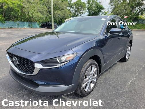 Deep Crystal Blue Mica 2023 Mazda CX-30 2.5 S Preferred Package