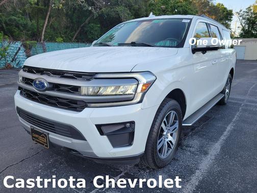 Star White Metallic Tri-Coat 2023 Ford Expedition Max XLT