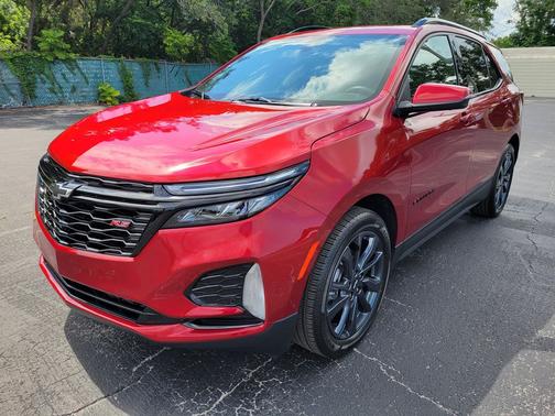 Radiant Red Tintcoat 2024 Chevrolet Equinox FWD RS