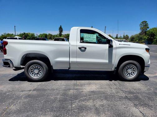 Summit White 2026 Chevrolet Silverado 1500 WT