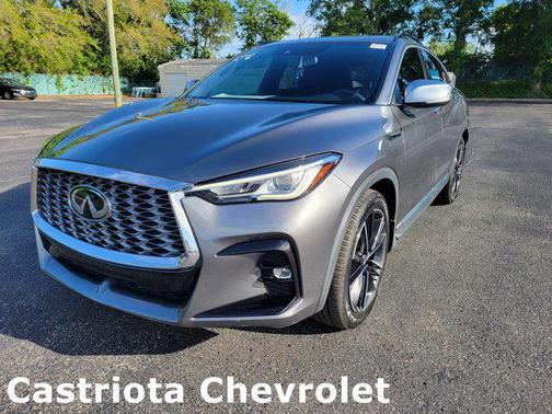 Graphite Shadow 2022 INFINITI QX55 LUXE