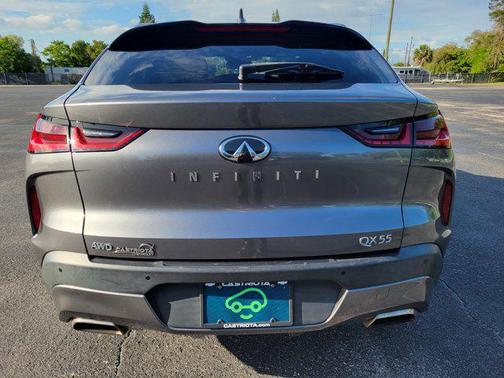 Graphite Shadow 2022 INFINITI QX55 LUXE