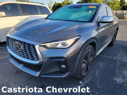 Graphite Shadow 2022 INFINITI QX55 LUXE