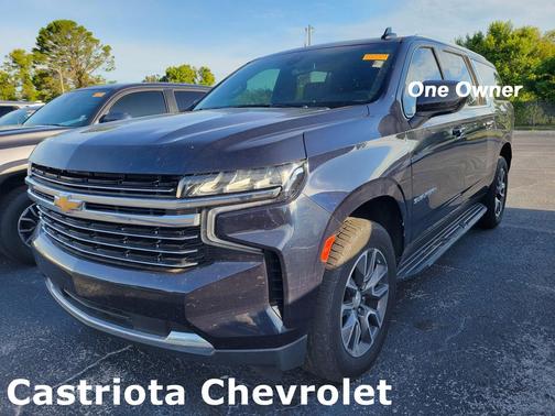 Midnight Blue Metallic 2021 Chevrolet Suburban LT