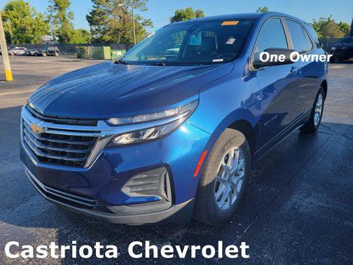 Blue Glow Metallic 2022 Chevrolet Equinox LS