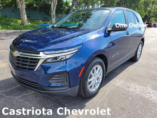 Blue Glow Metallic 2022 Chevrolet Equinox LS