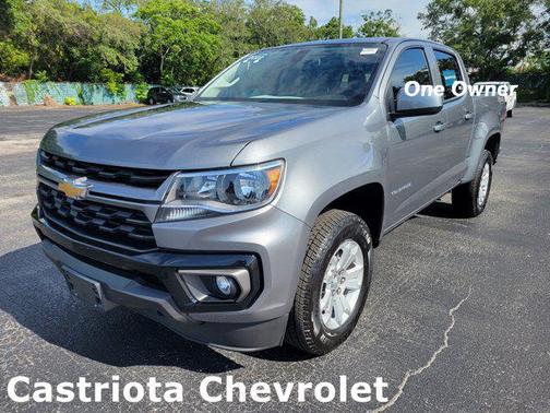 Satin Steel Metallic 2022 Chevrolet Colorado LT