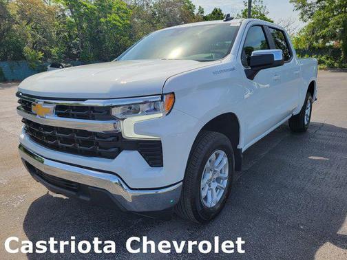 Summit White 2026 Chevrolet Silverado 1500 LT