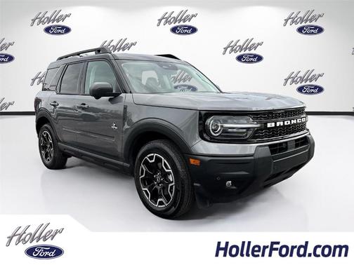 Carbonized Gray 2025 Ford Bronco Sport Outer Banks