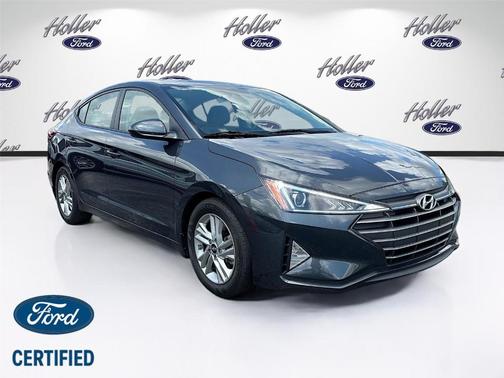 Portofino Gray 2020 Hyundai ELANTRA Value Edition