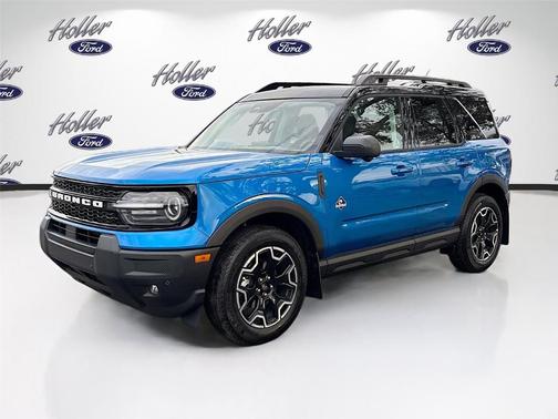 Velocity Blue Metallic 2025 Ford Bronco Sport Outer Banks