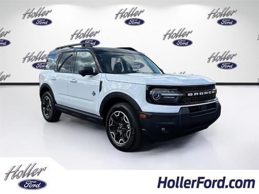 Oxford White 2025 Ford Bronco Sport Outer Banks