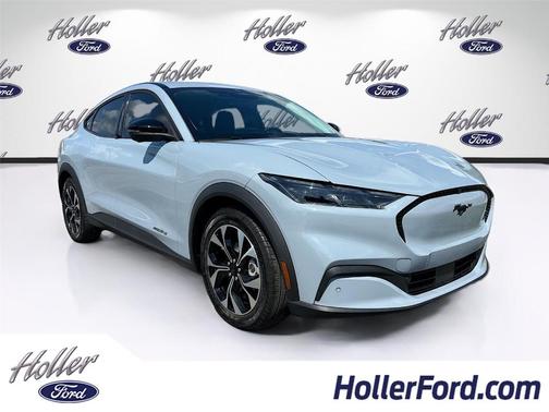 Glacier Gray Metallic 2025 Ford Mustang Mach-E Select