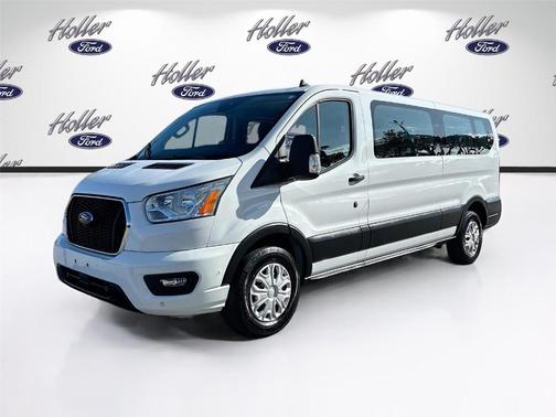 Oxford White 2022 Ford Transit-350 XLT