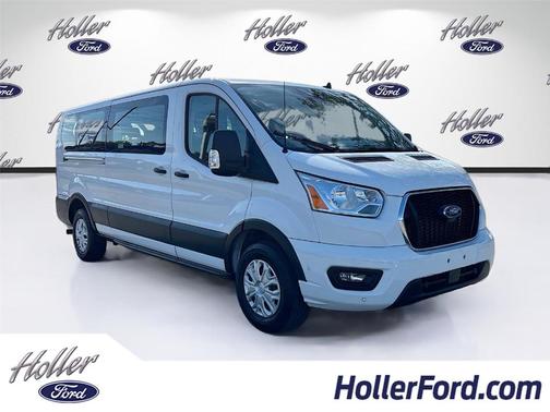 Oxford White 2022 Ford Transit-350 XLT