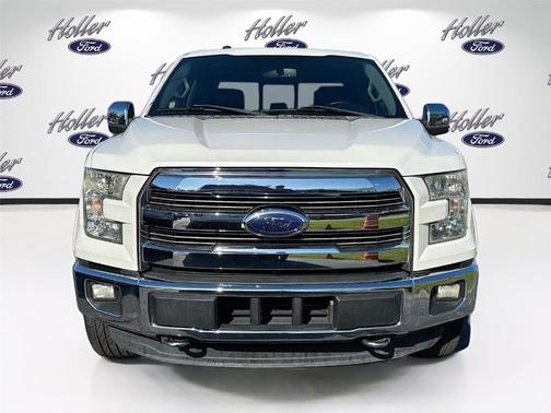 White Platinum Tri-Coat Metallic 2016 Ford F-150 Lariat