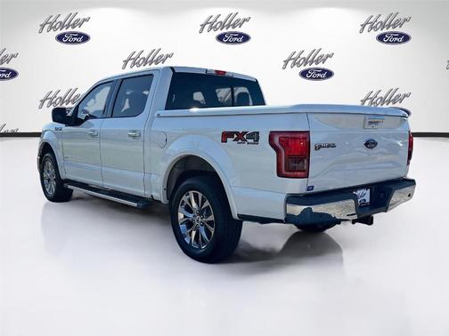 White Platinum Tri-Coat Metallic 2016 Ford F-150 Lariat