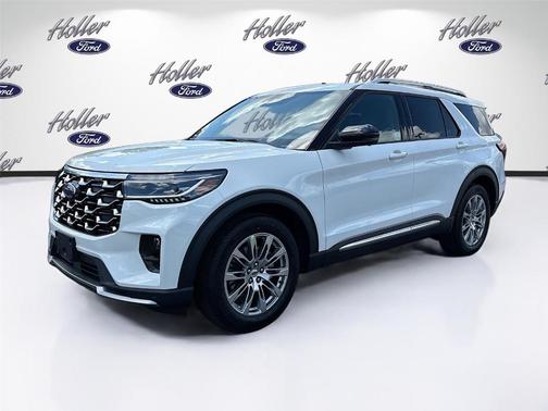 Star White 2026 Ford Explorer Platinum